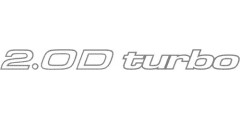 2.0D Turbo Decal
